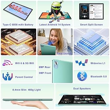 新品 Android 13   12GB + 128GB  キーボード その他 Amazon.co.jp: 【Qukenk新登場 Android13】10インチ